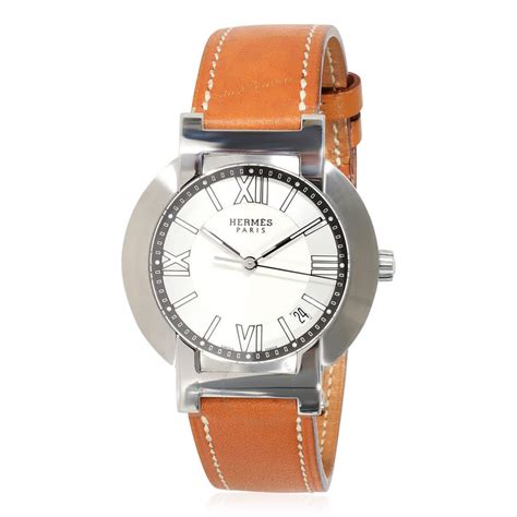 hermes watch glass|pre owned Hermes watches.